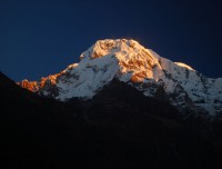 Hiking image in Nepal 